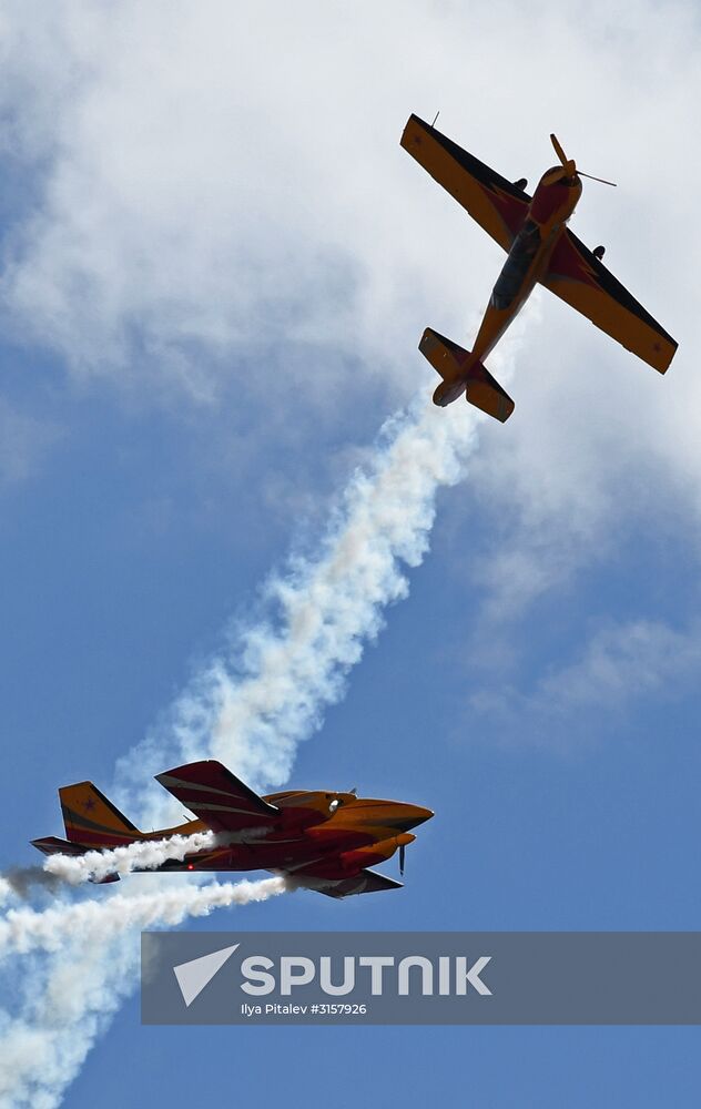 Closing of International Aviation and Space Salon MAKS-2017