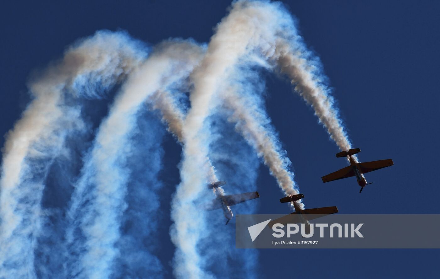 Closing of International Aviation and Space Salon MAKS-2017