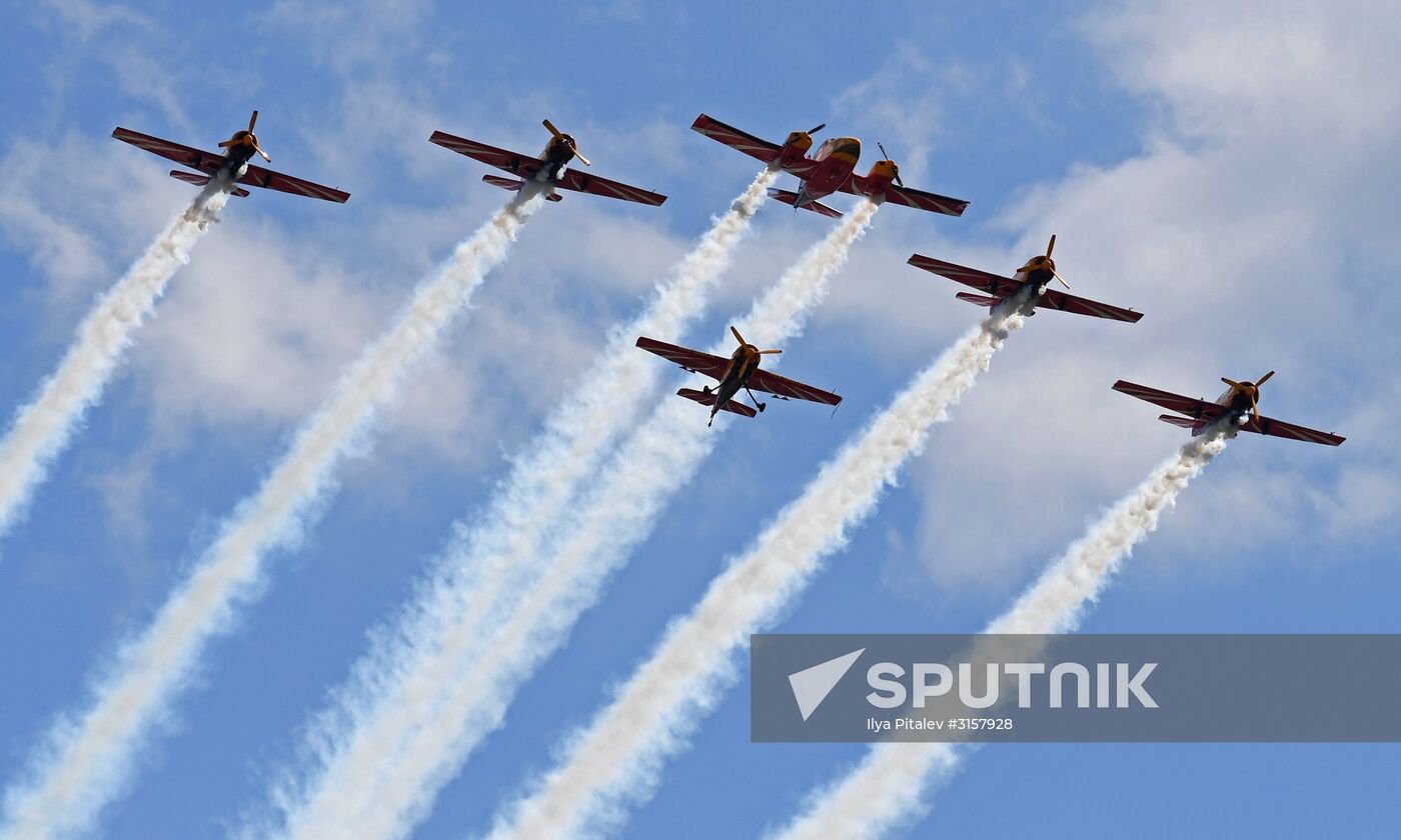 Closing of International Aviation and Space Salon MAKS-2017