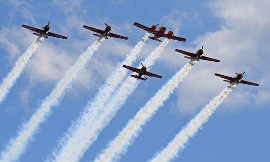 Closing of International Aviation and Space Salon MAKS-2017