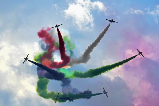 Closing of International Aviation and Space Salon MAKS-2017