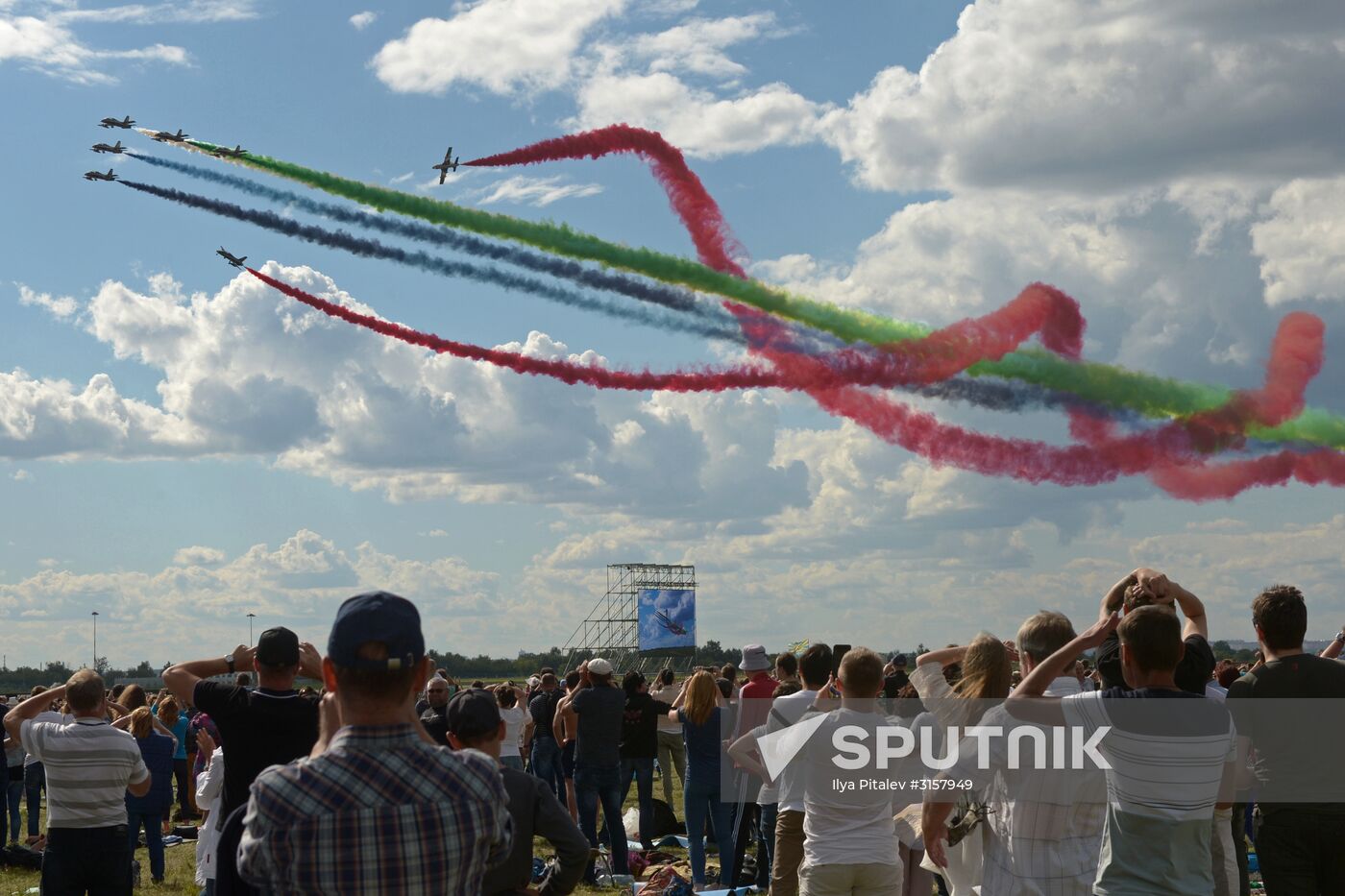 Closing of International Aviation and Space Salon MAKS-2017