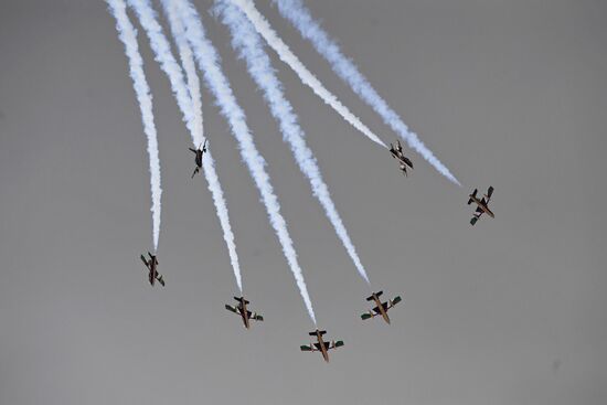 Closing of International Aviation and Space Salon MAKS-2017