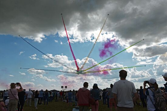 Closing of International Aviation and Space Salon MAKS-2017