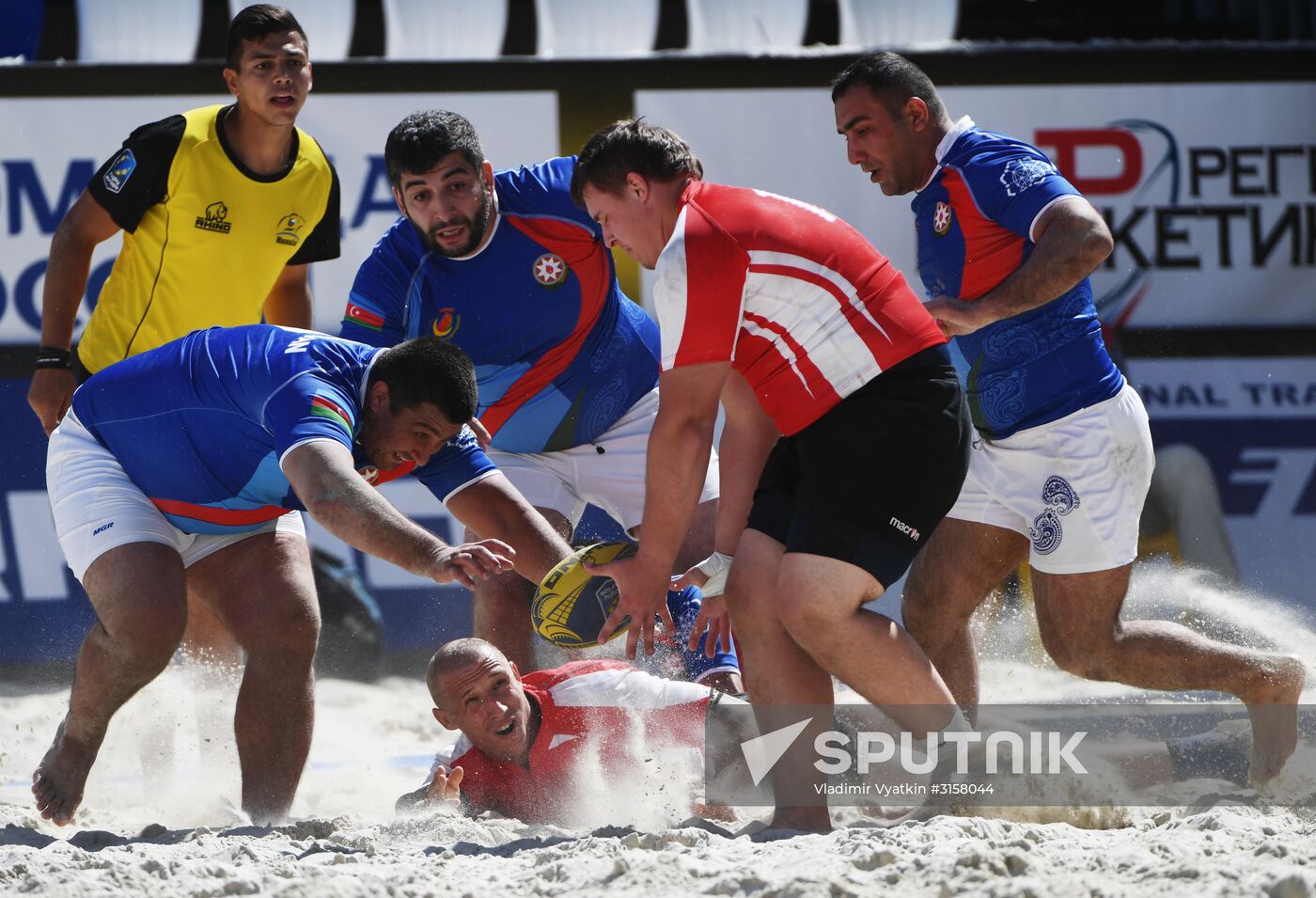 European Beach Fives Rugby Championship. Day two