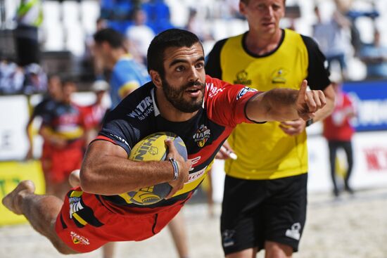 European Beach Fives Rugby Championship. Day two