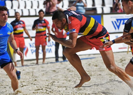 European Beach Fives Rugby Championship. Day two