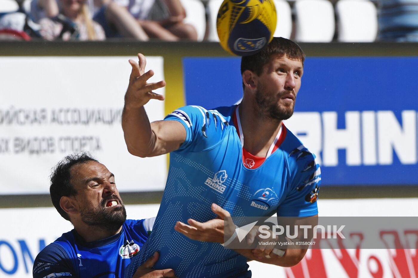 European Beach Fives Rugby Championship. Day two
