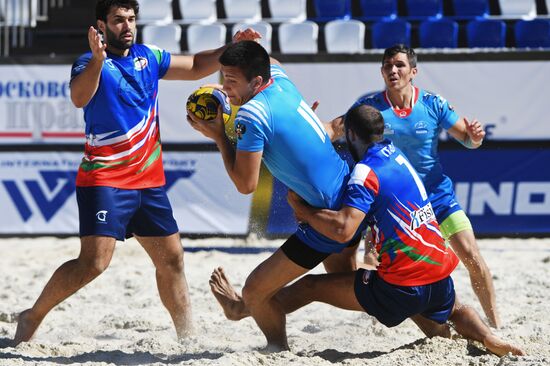 European Beach Fives Rugby Championship. Day two