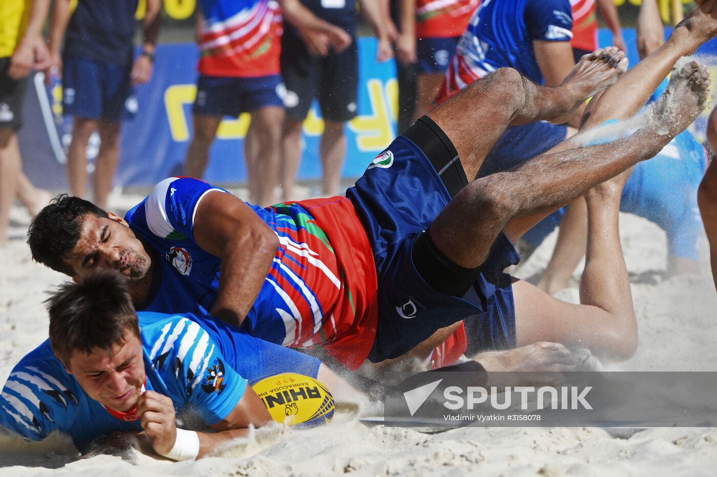 European Beach Fives Rugby Championship. Day two