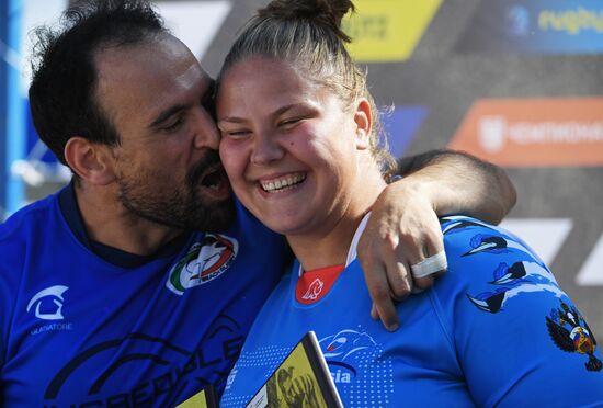 European Beach Fives Rugby Championship. Day two