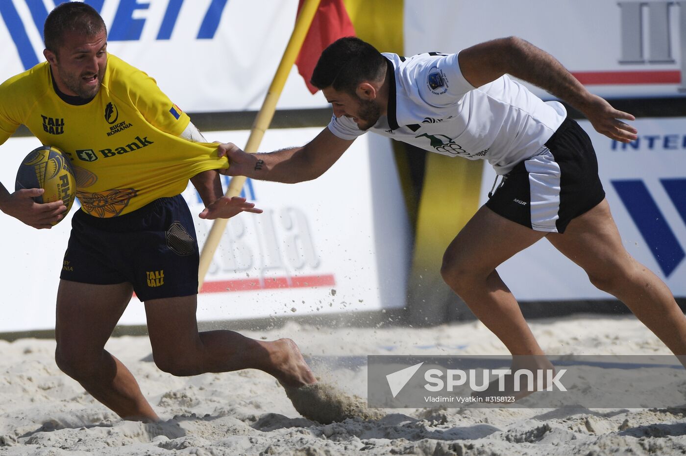 European Beach Fives Rugby Championship. Day two