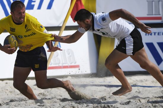 European Beach Fives Rugby Championship. Day two