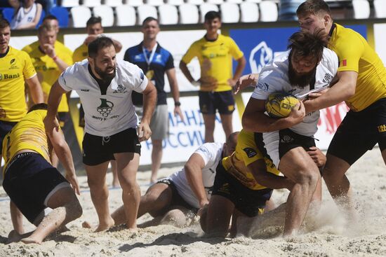 European Beach Fives Rugby Championship. Day two