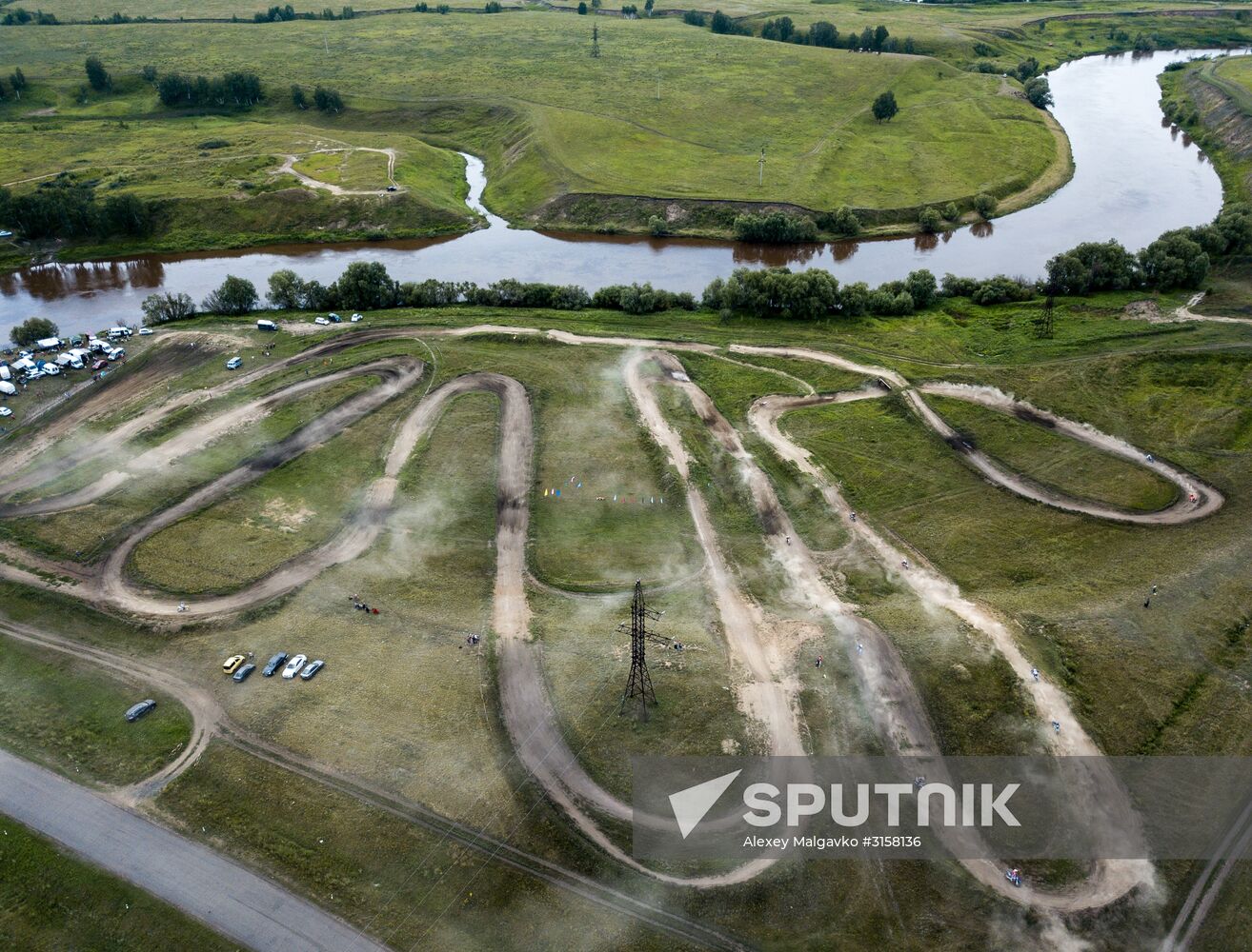 Round 2 of Siberian Federal District's motocross championship
