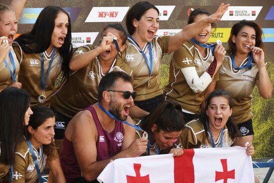 European Beach Fives Rugby Championship. Day two