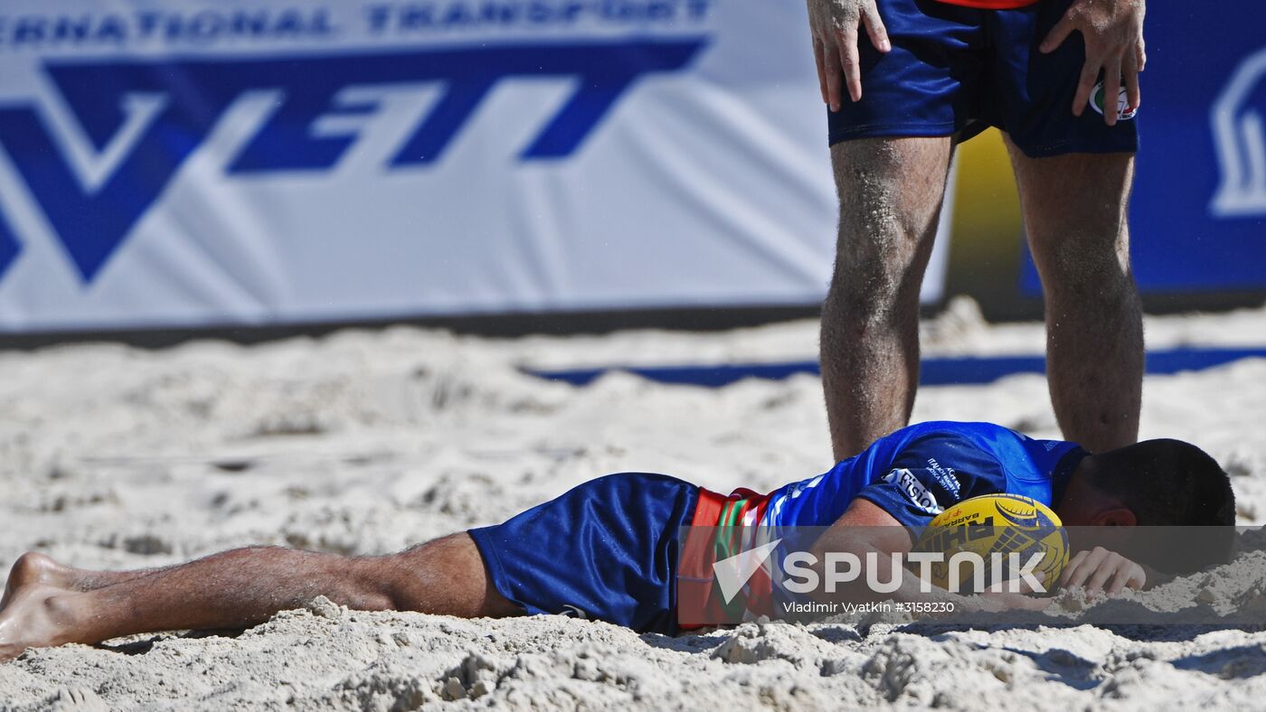 European Beach Fives Rugby Championship. Day two