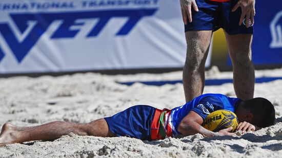 European Beach Fives Rugby Championship. Day two