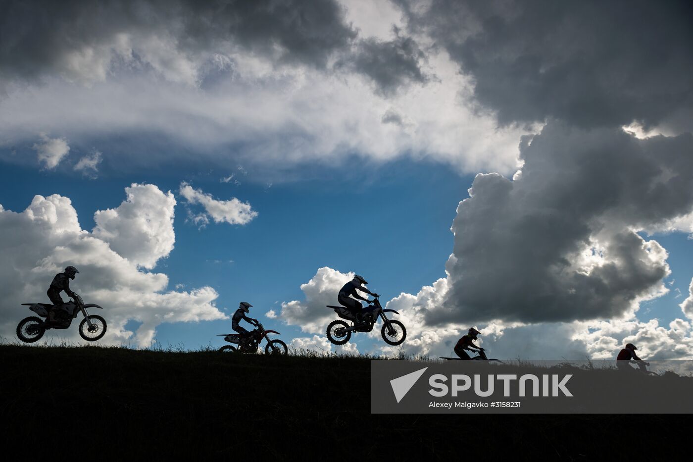 Round 2 of Siberian Federal District's motocross championship