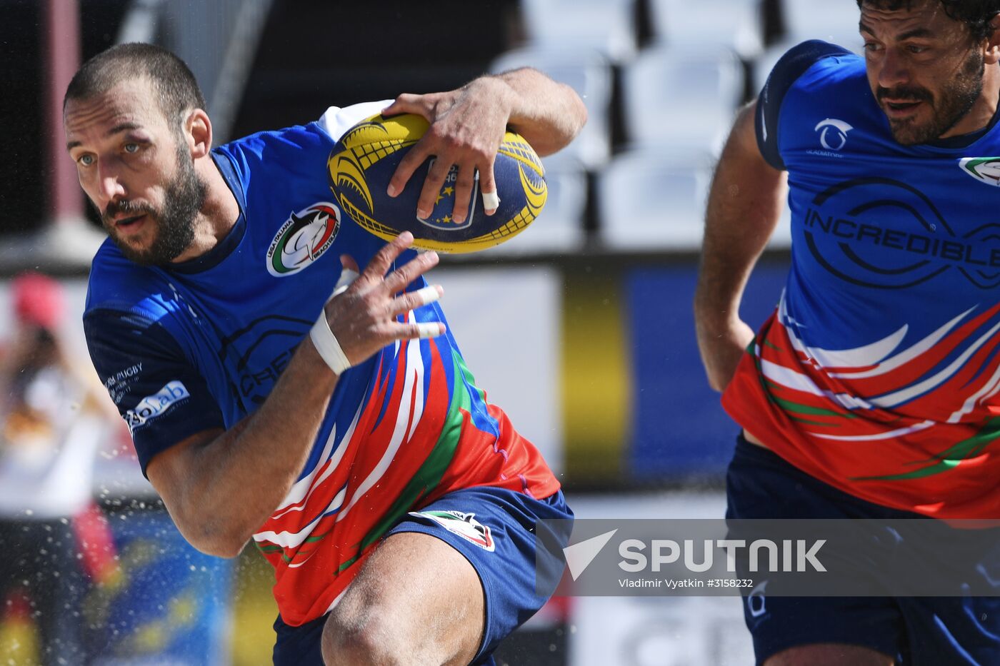 European Beach Fives Rugby Championship. Day two