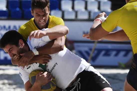 European Beach Fives Rugby Championship. Day two