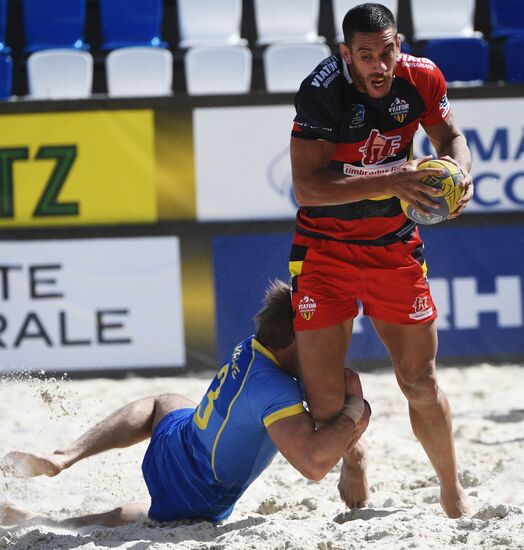 European Beach Fives Rugby Championship. Day two