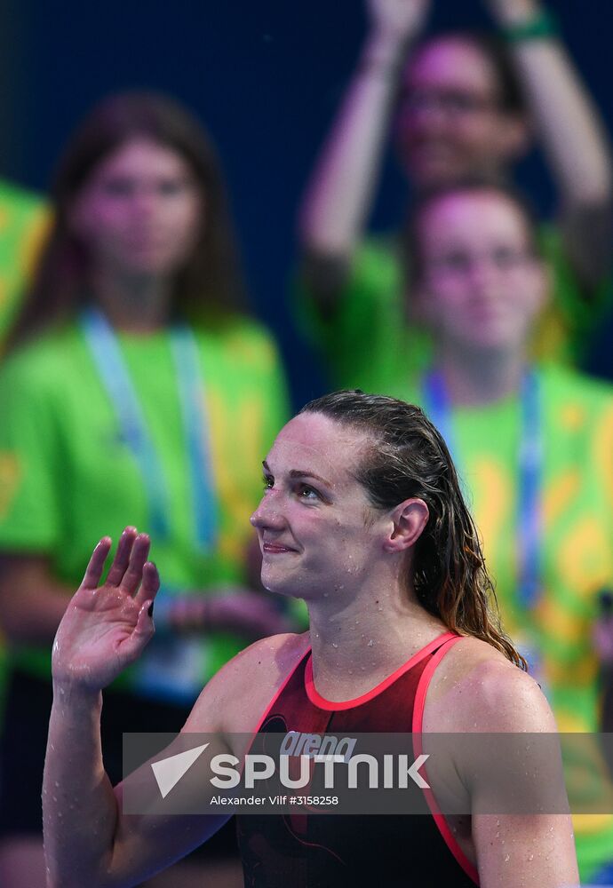 2017 FINA World Aquatics Championships. Swimming. Day one