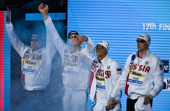 2017 FINA World Aquatics Championships. Swimming. Day One