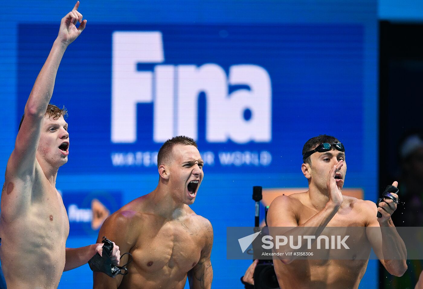 2017 FINA World Aquatics Championships. Swimming. Day One
