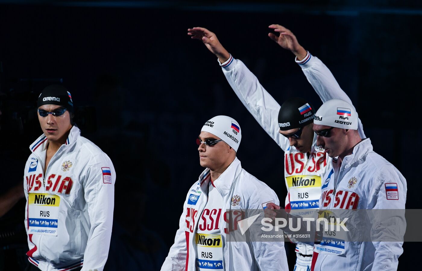 2017 FINA World Aquatics Championships. Swimming. Day One