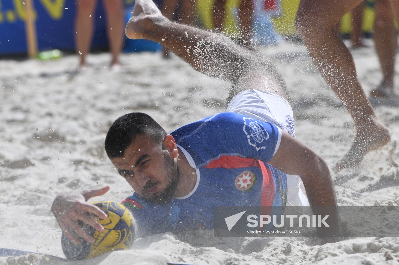 European Beach Fives Rugby Championship. Day Two