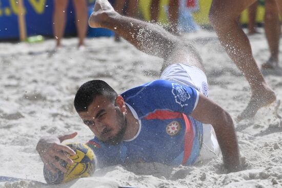 European Beach Fives Rugby Championship. Day Two