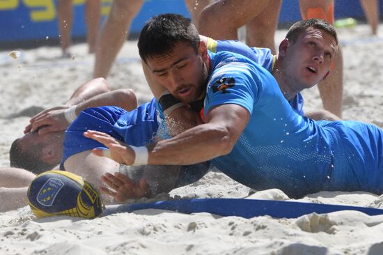 European Beach Fives Rugby Championship. Day Two