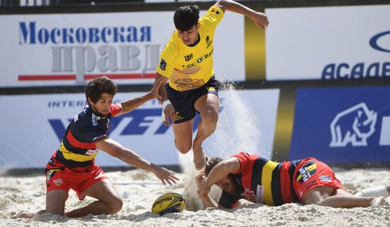 European Beach Fives Rugby Championship. Day Two