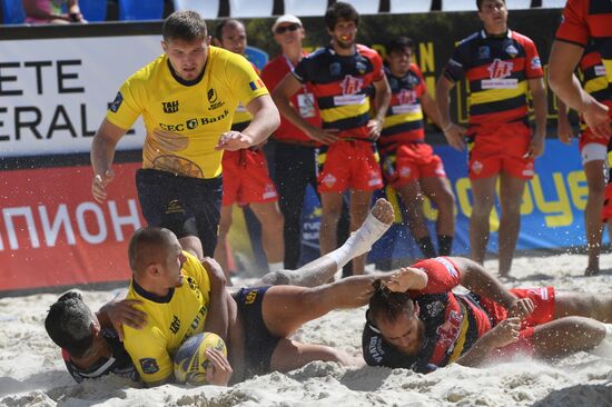 European Beach Fives Rugby Championship. Day Two