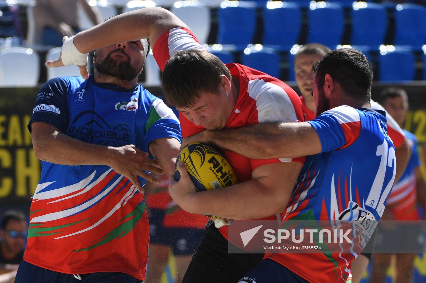 European Beach Fives Rugby Championship. Day Two