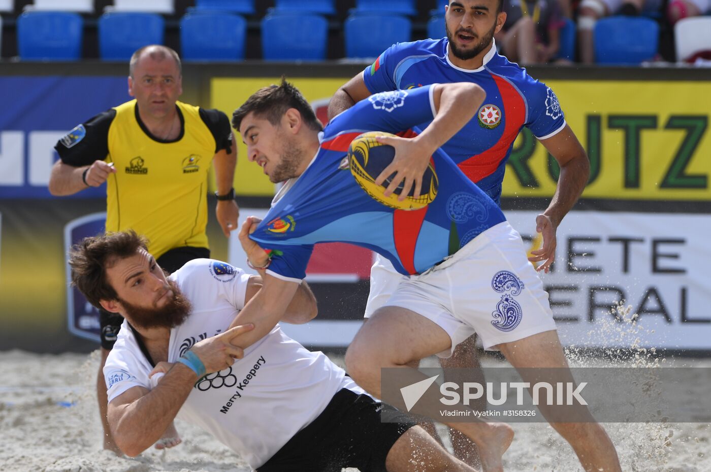 European Beach Fives Rugby Championship. Day Two