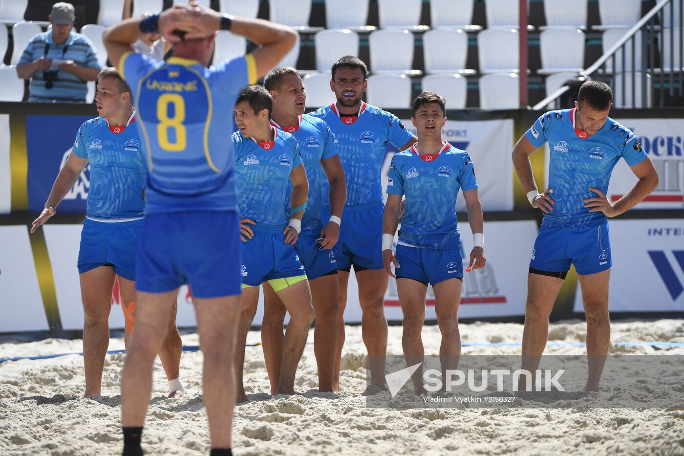 European Beach Fives Rugby Championship. Day Two