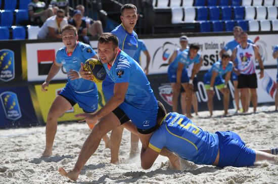 European Beach Fives Rugby Championship. Day Two