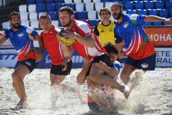 European Beach Fives Rugby Championship. Day Two