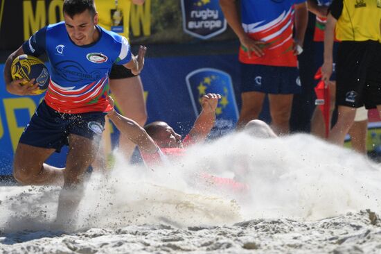 European Beach Fives Rugby Championship. Day Two