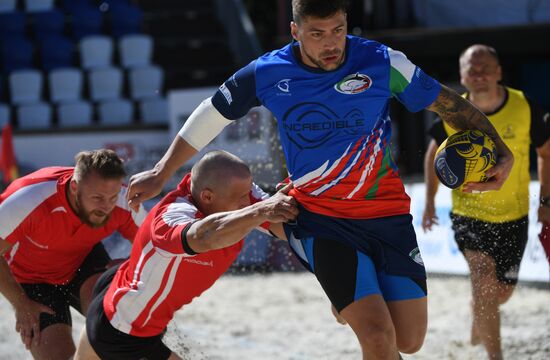 European Beach Fives Rugby Championship. Day Two