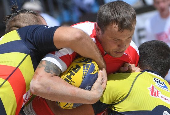 European Beach Fives Rugby Championship. Day Two