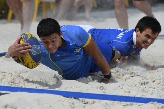European Beach Fives Rugby Championship. Day Two