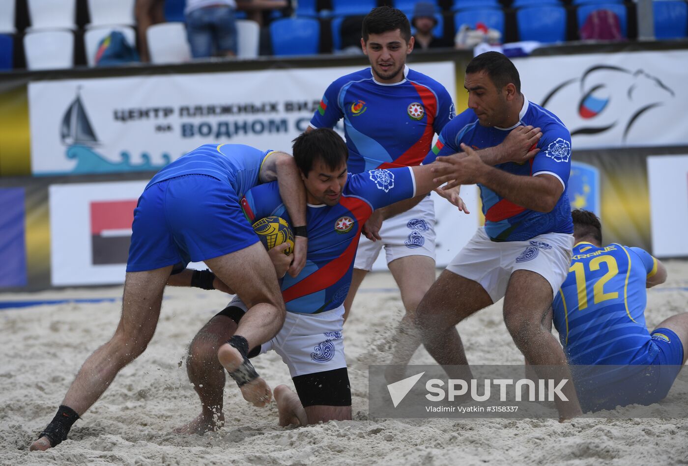 European Beach Fives Rugby Championship. Day Two