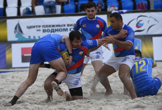 European Beach Fives Rugby Championship. Day Two