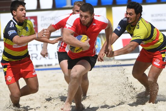 European Beach Fives Rugby Championship. Day Two