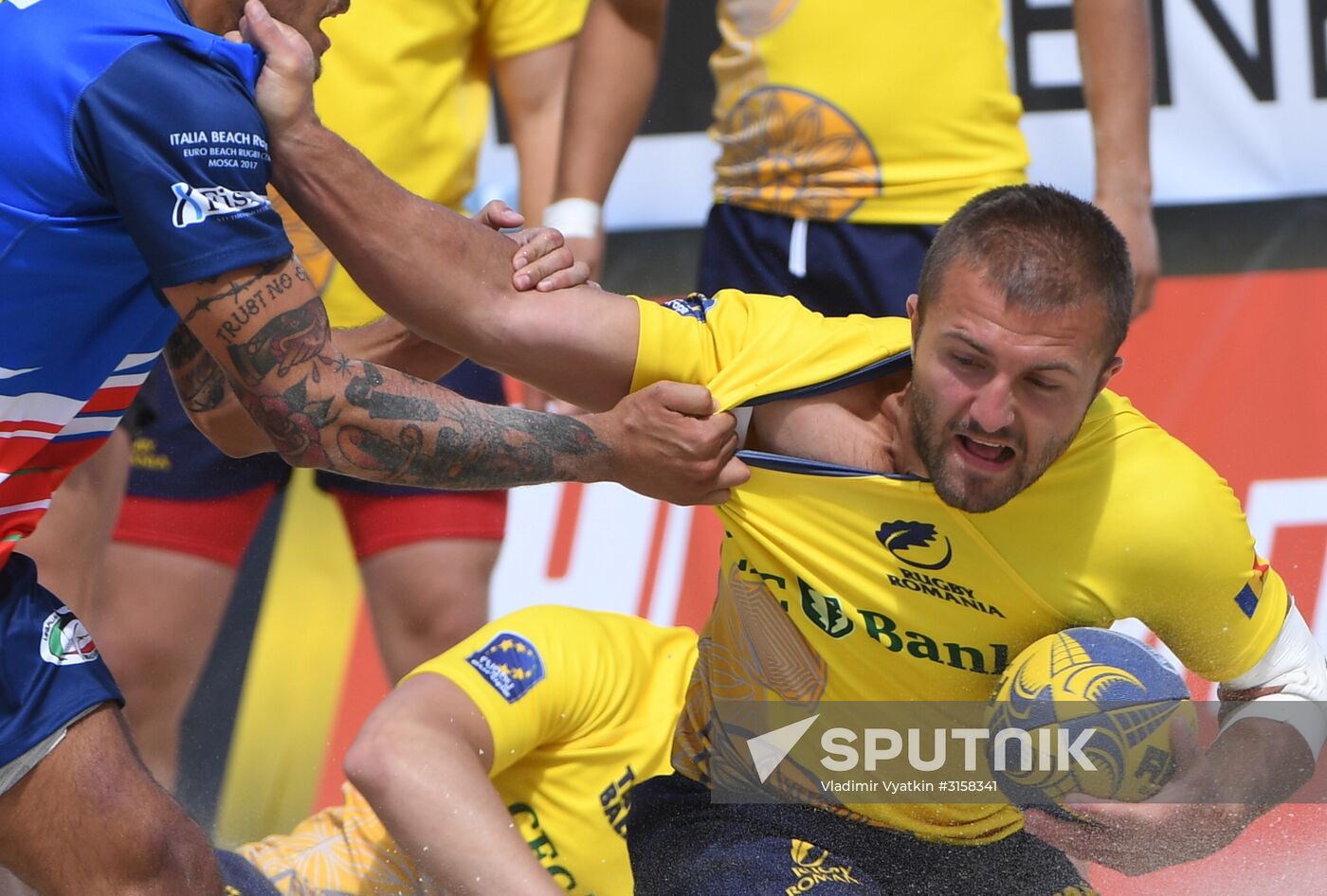 European Beach Fives Rugby Championship. Day Two