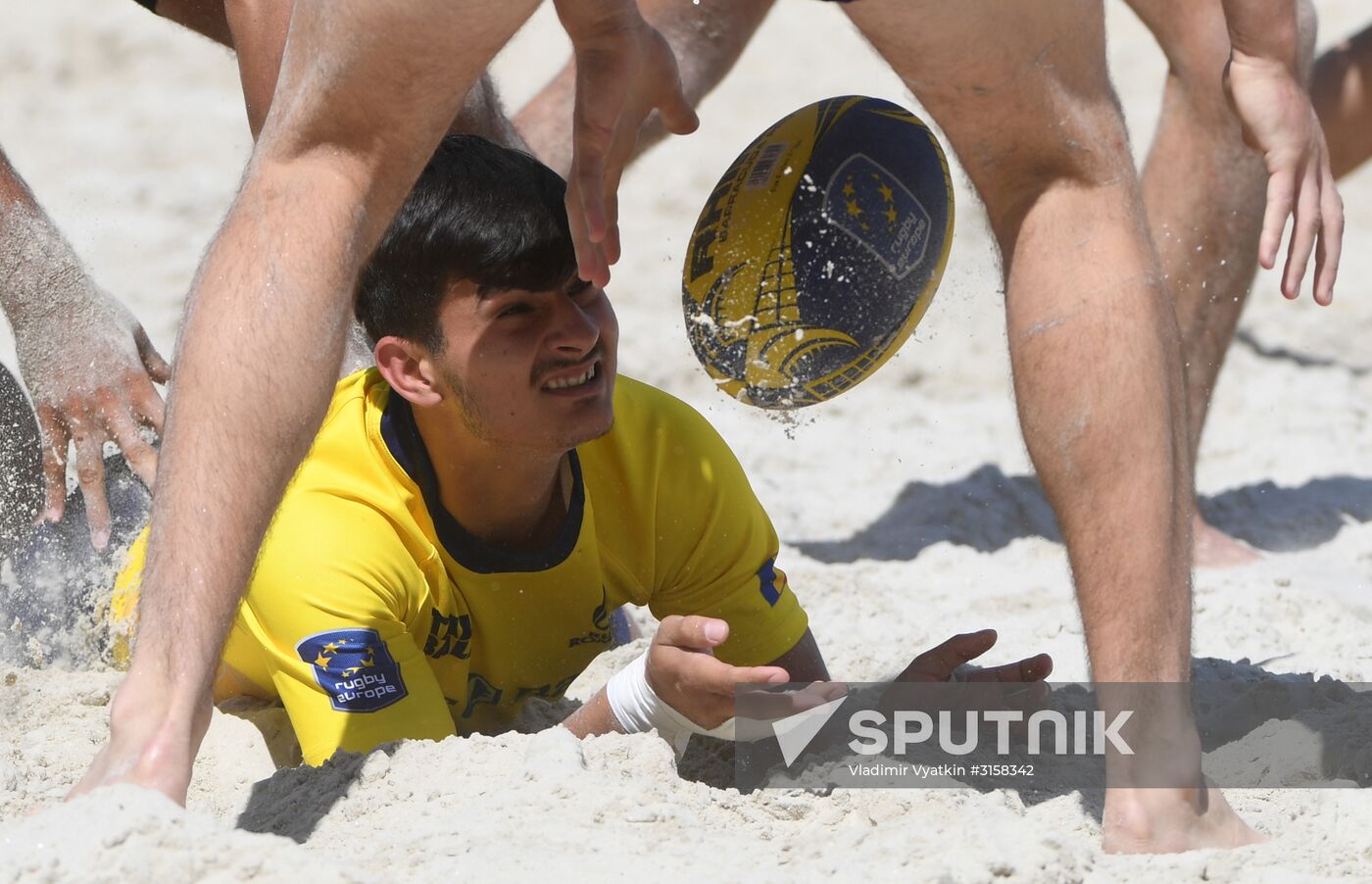 European Beach Fives Rugby Championship. Day Two