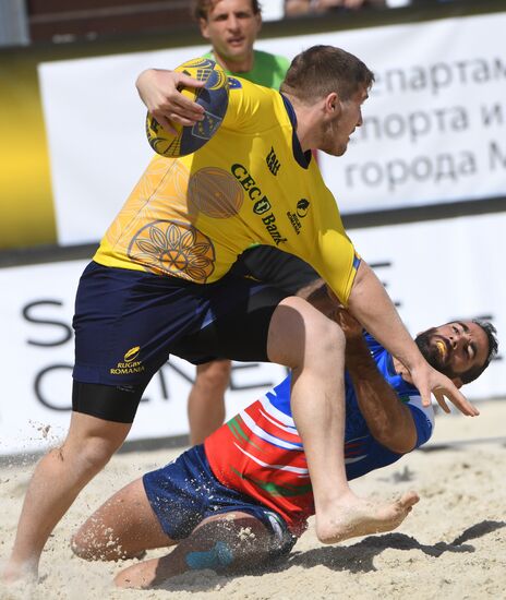 European Beach Fives Rugby Championship. Day Two